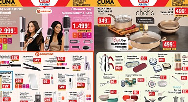 BİM'de Saç Şekillendirme Seti Geliyor! BİM 18 Temmuz Aktüel Kataloğu! 