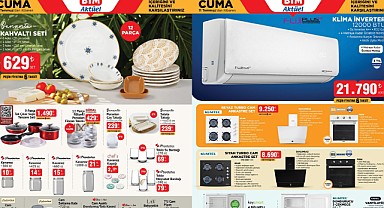 BİM’e Kahvaltı ve Tencere Setiyle Klima Geliyor! BİM 11 Temmuz Aktüel Kataloğu! 