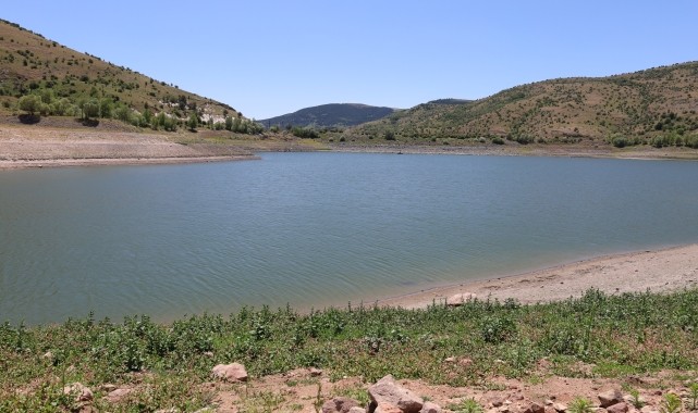 Çankırı&#039;nın içme suyunu karşılayan Güldürcek Barajı&#039;nda su seviyesi yüzde 27&#039;nin altına düştü