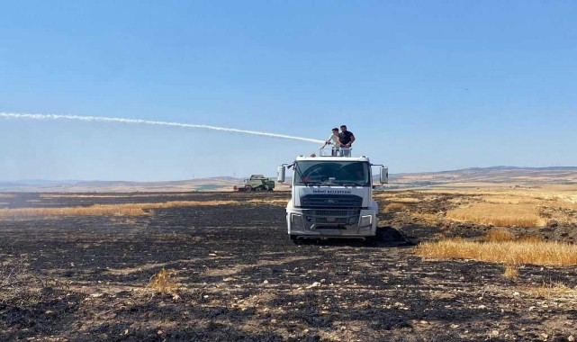 Eskişehir&#039;de tarım arazisinde çıkan yangın söndürüldü