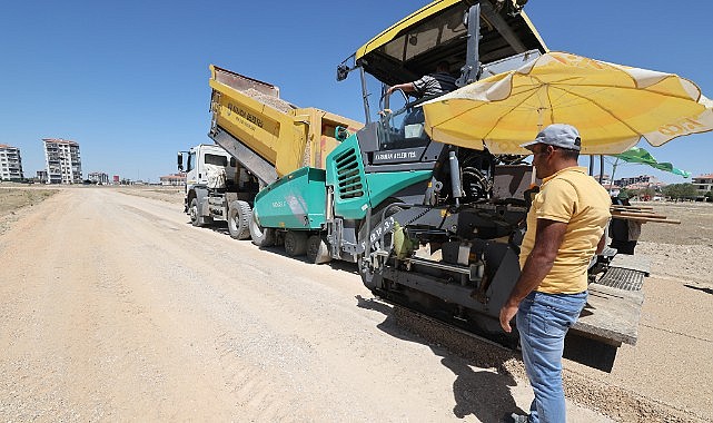 Karaman&#039;da yoğun asfalt mesaisi