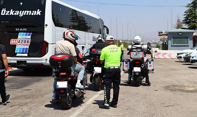 Karaman Emniyeti iş başında