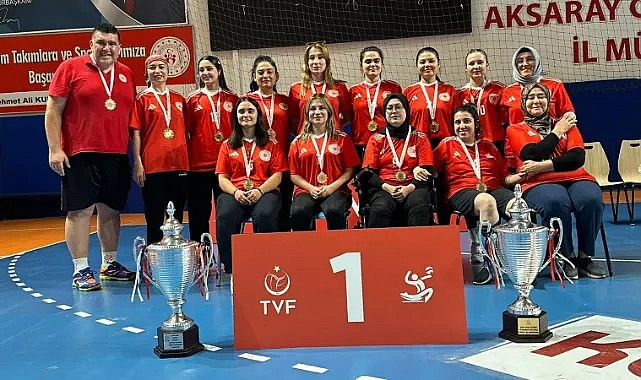 Karaman kadınları kupayı kaptı