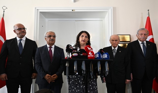 MHP Genel Başkanı Bahçeli, DEM Parti heyetini kabul etti