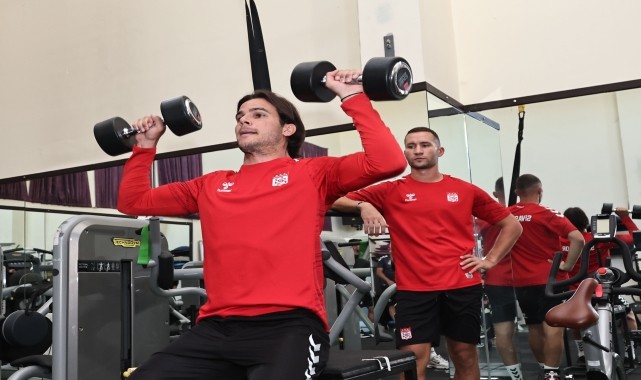 Sivasspor, yeni sezon hazırlıklarına devam etti