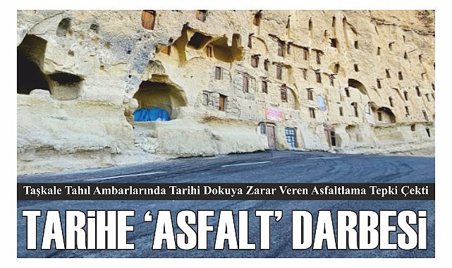Tarihe &#039;asfalt&#039; darbesi