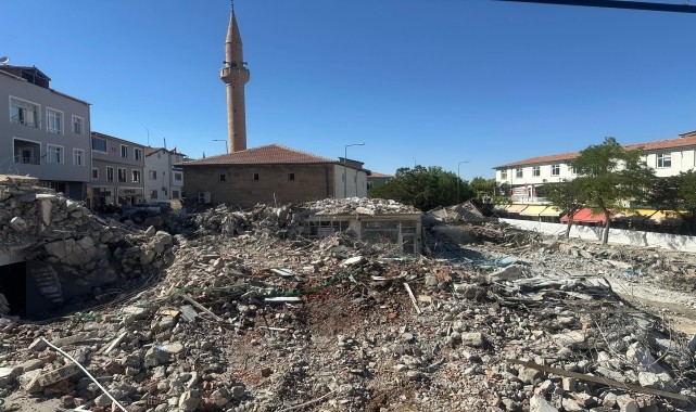 Yeşilhisar&#039;da depremde ağır hasar alan Cevizli Çarşı yeniden inşa edilecek