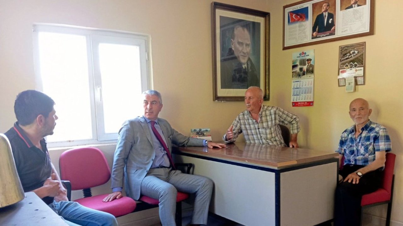 Beypazarı Kaymakamı Coşkun, mahalle ziyaretinde bulundu