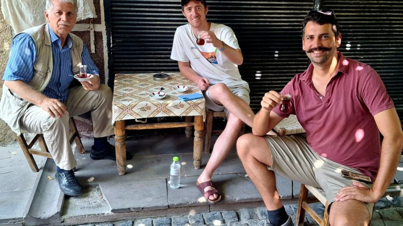 Türkiye turu yapan İtalyan turistler Ankara&#039;ya ulaştı