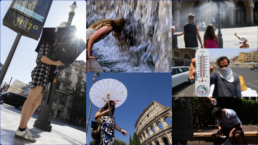 Temmuz yaktı kavurdu