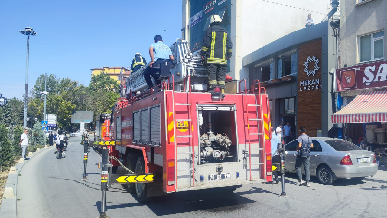Karaman&#039;da hızlı müdahale felaketi önledi