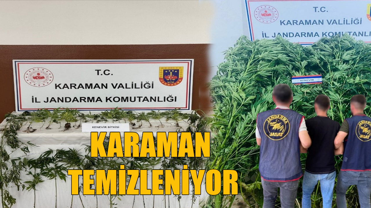 Karaman temizleniyor