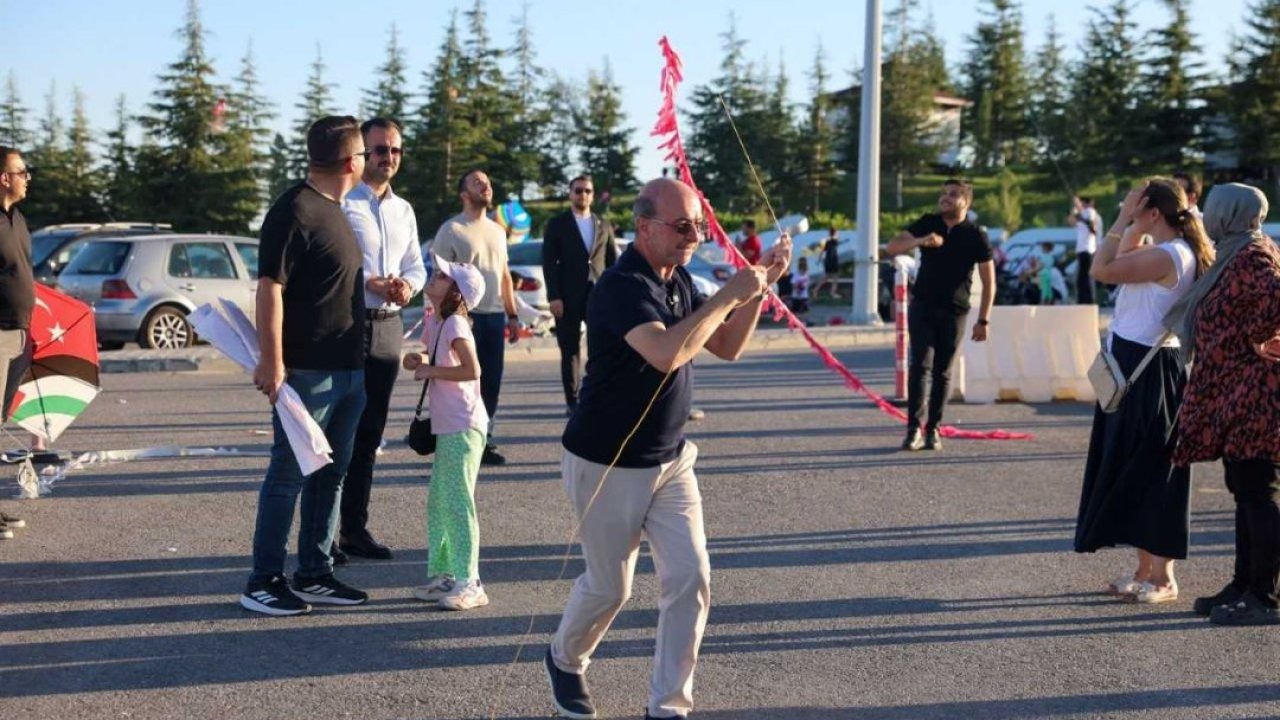 Konya&#039;da uçurtma şenliği sona erdi