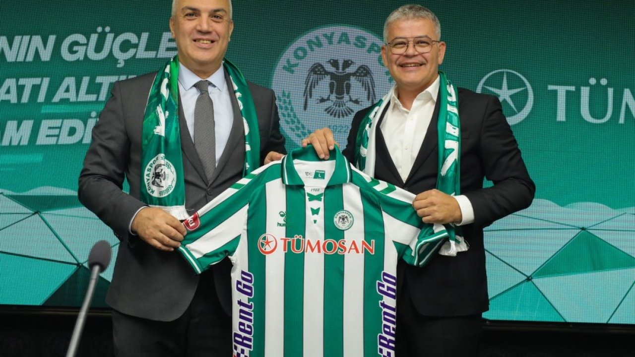 Konyaspor&#039;un isim ve göğüs sponsoru yeni sezonda da TÜMOSAN olacak