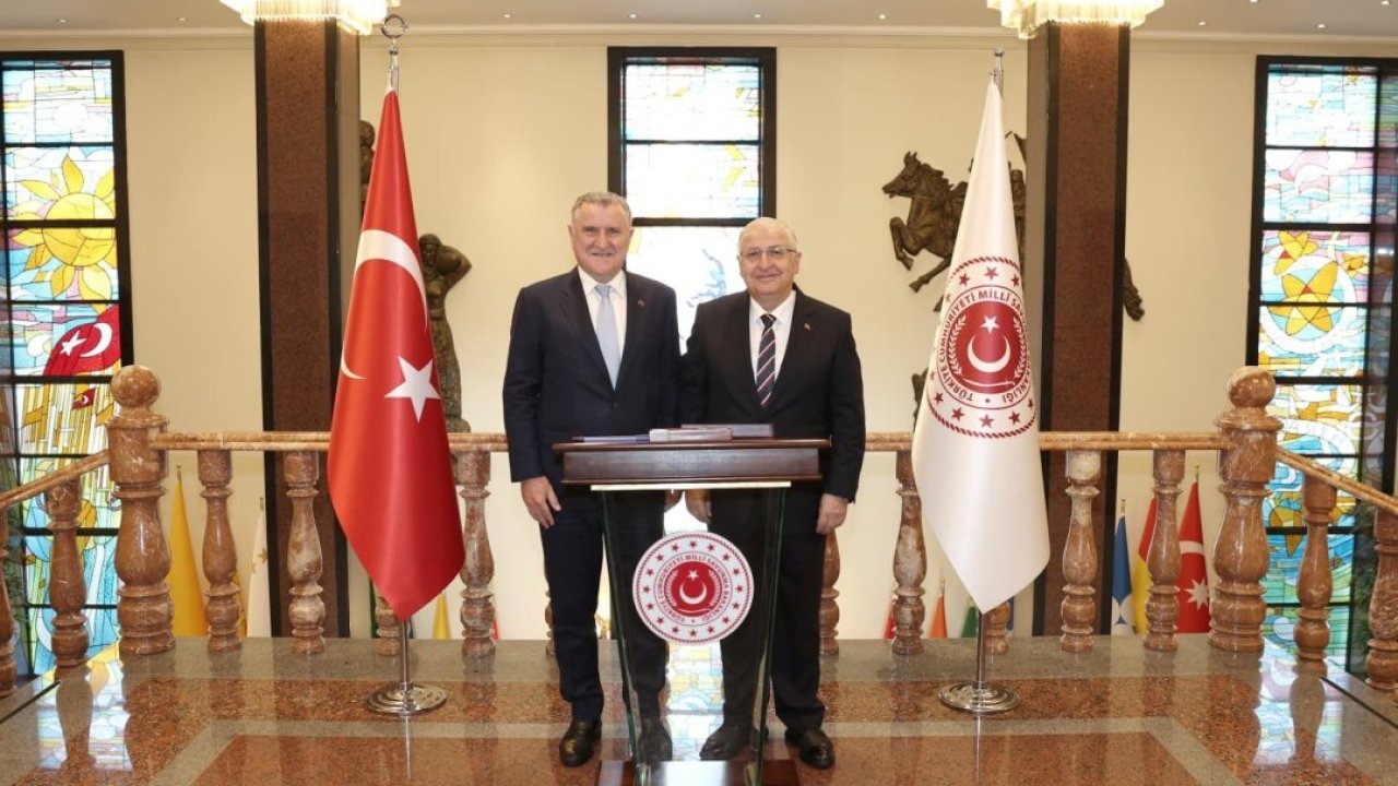 Milli Savunma Bakanı Güler, Gençlik ve Spor Bakanı Bak ile görüştü