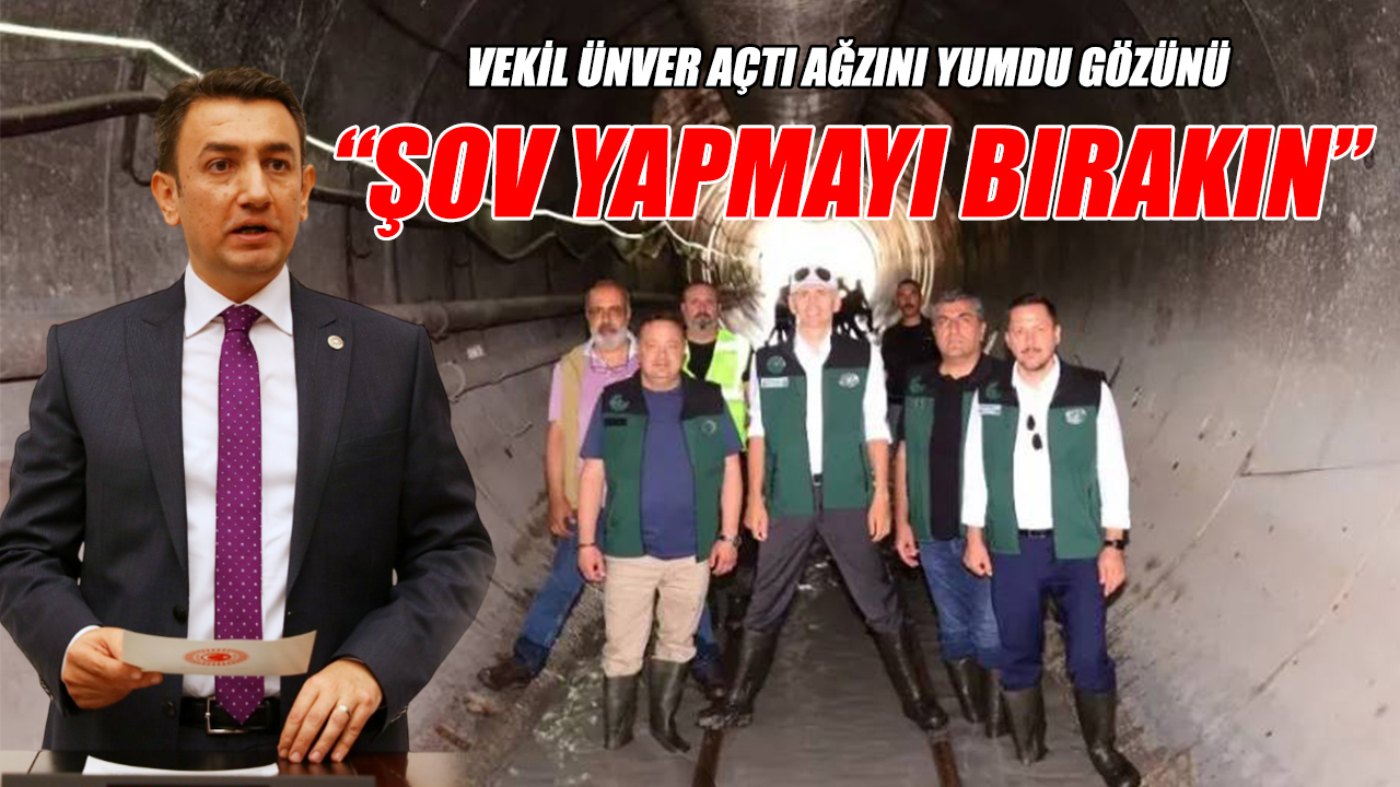 &quot;Şov yapmayı bırakın&quot;
