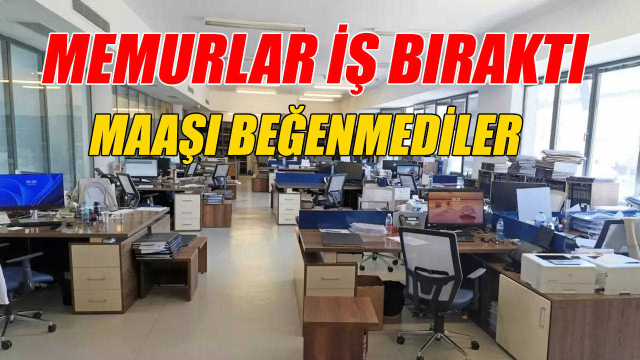 Memurlar iş bıraktı - maaşı beğenmediler