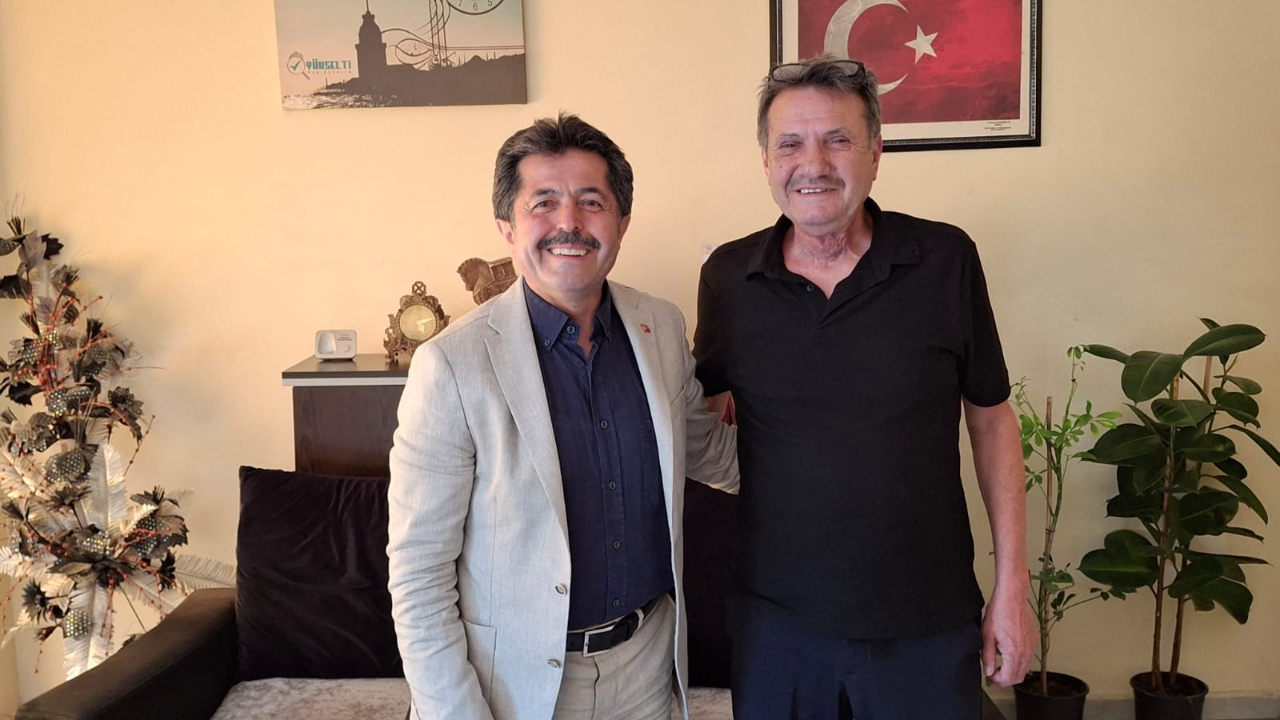 Vekil Sağlam&#039;dan Başkan Oğuz&#039;a ziyaret