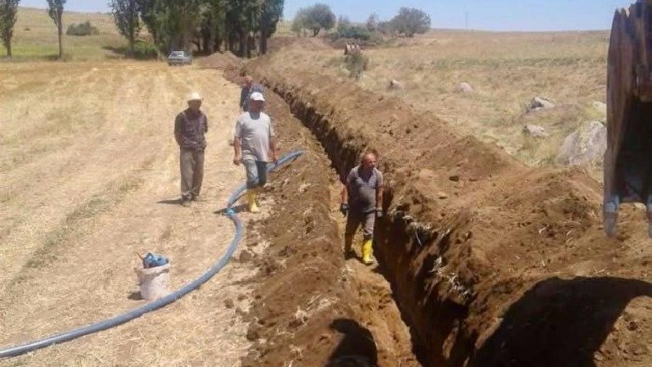 Kırşehir&#039;de 5 köye 7 milyon 290 bin liralık su altyapısı yatırımı yapıldı