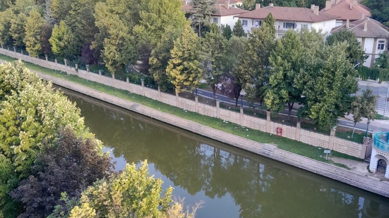 Eskişehir&#039;de Porsuk Çayı&#039;nın çevresindeki kirliliğe tepki