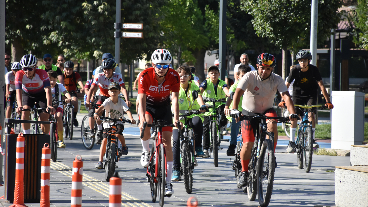 Karaman’da halk bisiklet turu ilgi görüyor