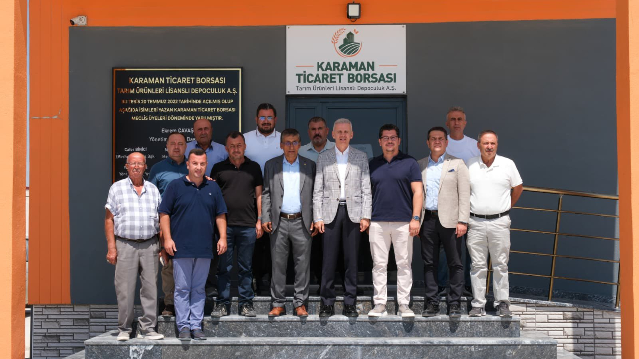 Vali Çiçekli’den borsaya ziyaret