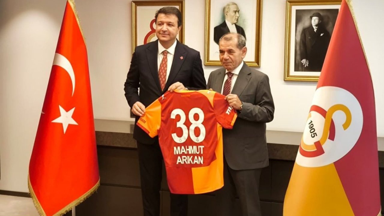 Saadet Partisi Genel Başkanı Arıkan, Galatasaray Kulübü Başkanı Özbek&#039;i ziyaret etti