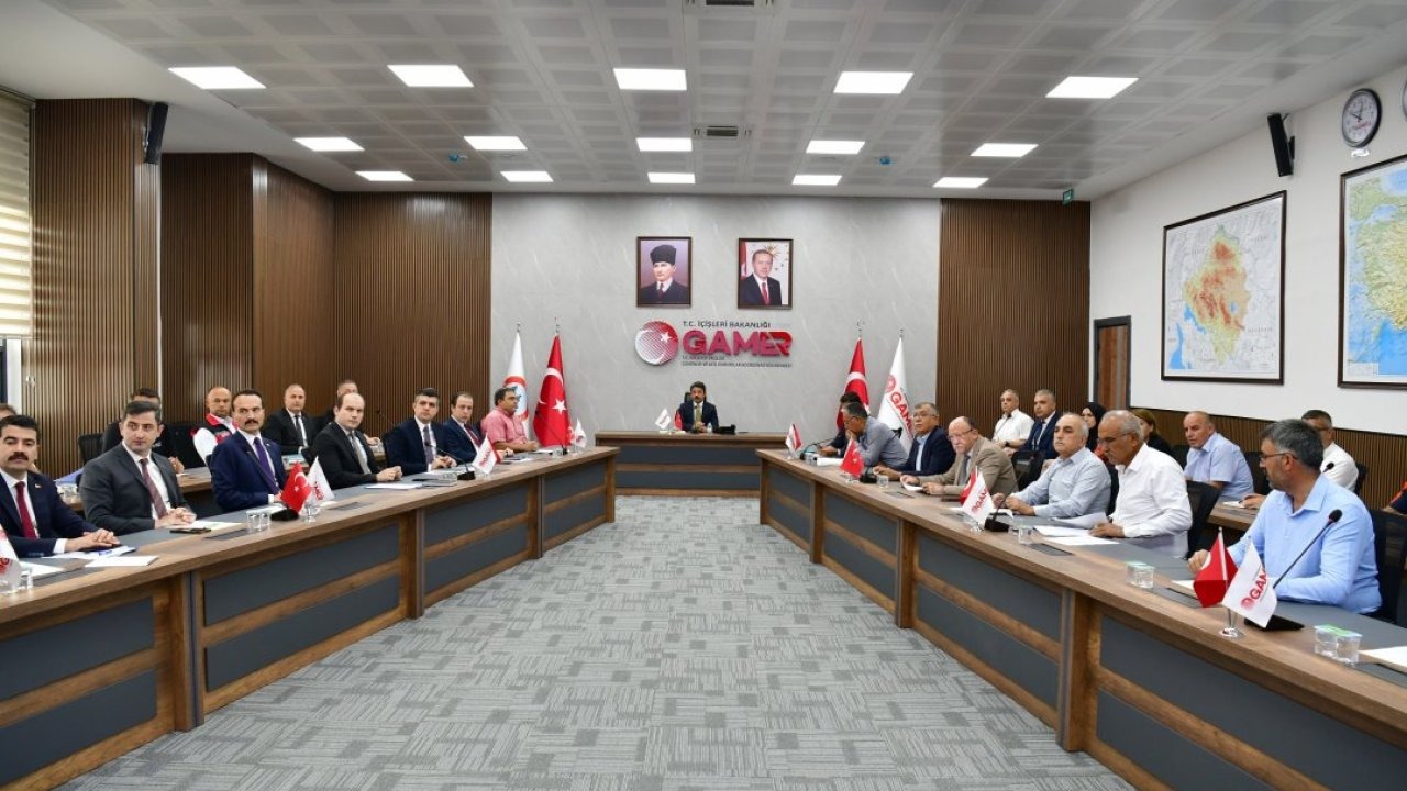 Kırşehir&#039;de Taşkın Koordinasyon Kurulu Toplantısı yapıldı