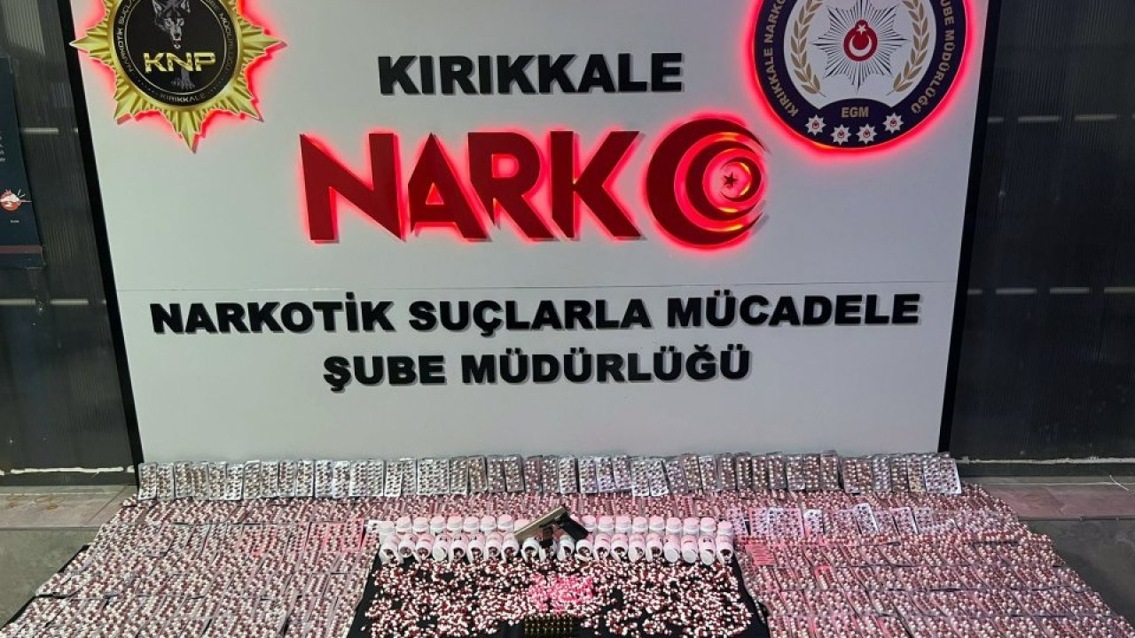 GÜNCELLEME - Kırıkkale&#039;de düzenlenen uyuşturucu operasyonunda yakalanan 2 zanlı tutuklandı