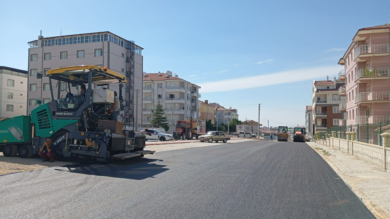 Karaman Belediyesi hiç durmadan çalışıyor
