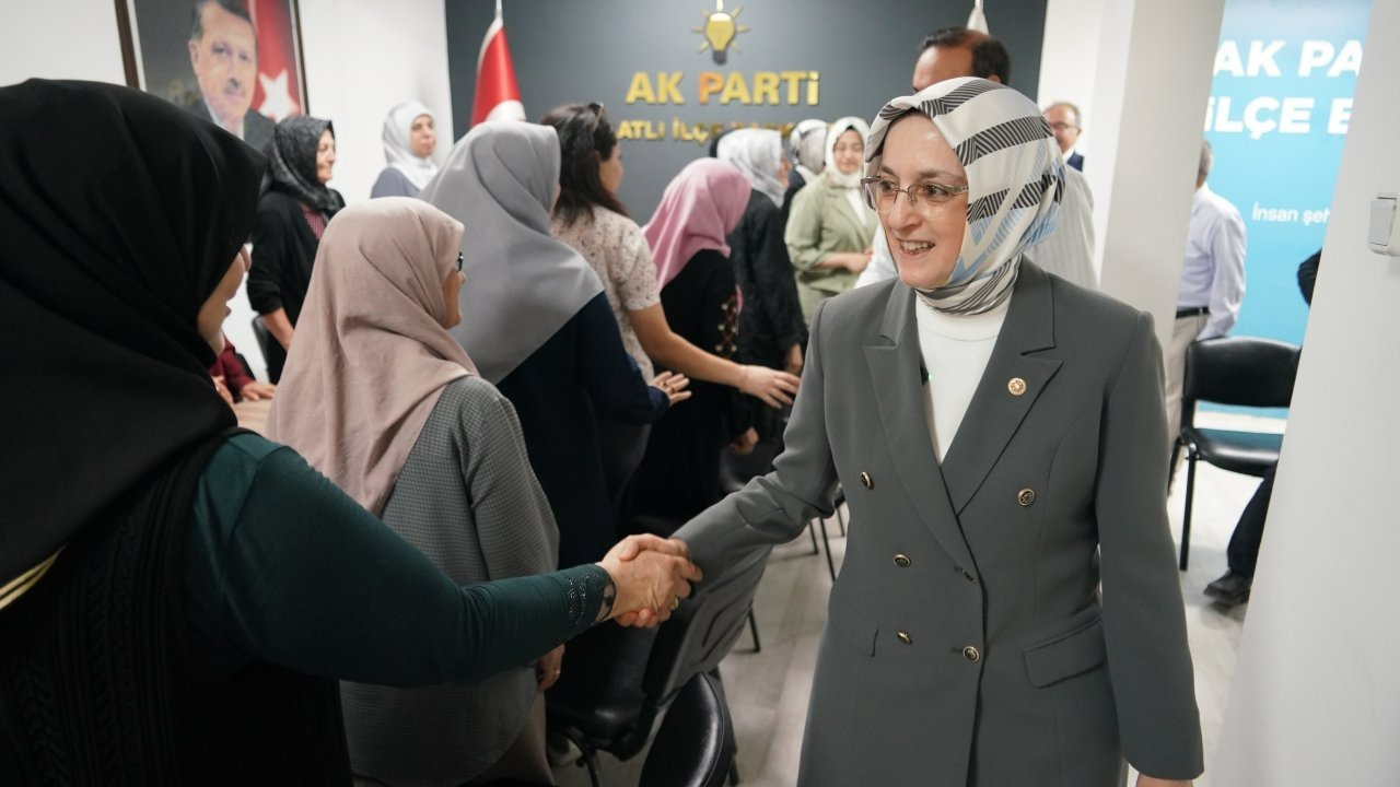 AK Parti Ankara Milletvekili Lütfiye Selva Çam&#039;dan Polatlı&#039;ya ziyaret