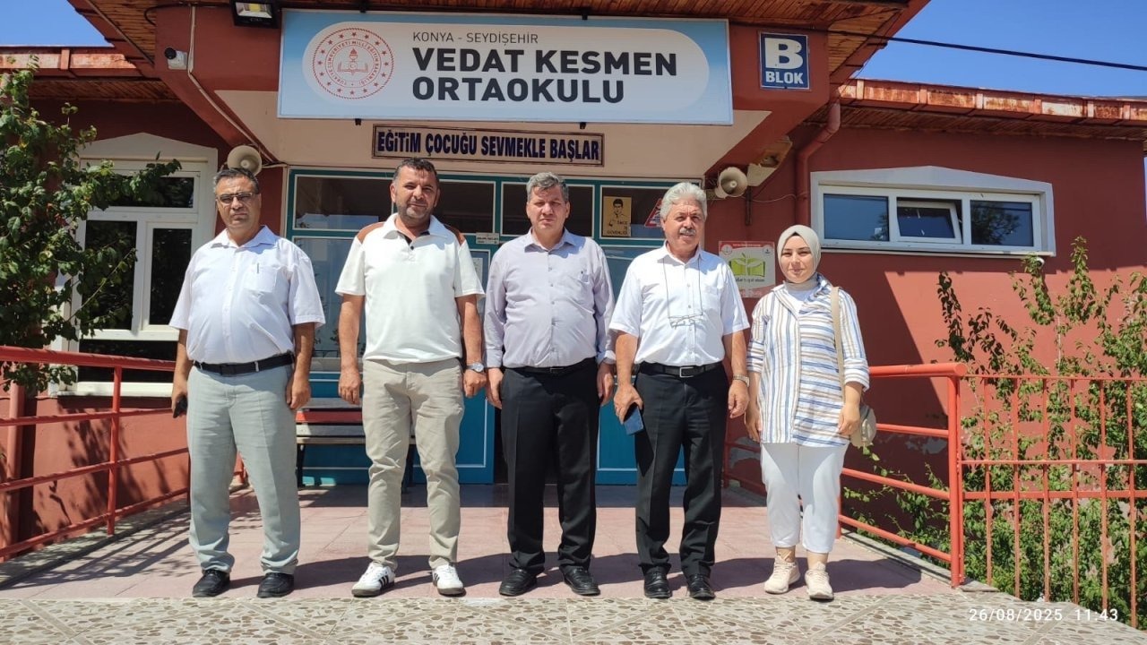Seydişehir&#039;deki okullarda bakım ve onarım çalışmaları sürüyor