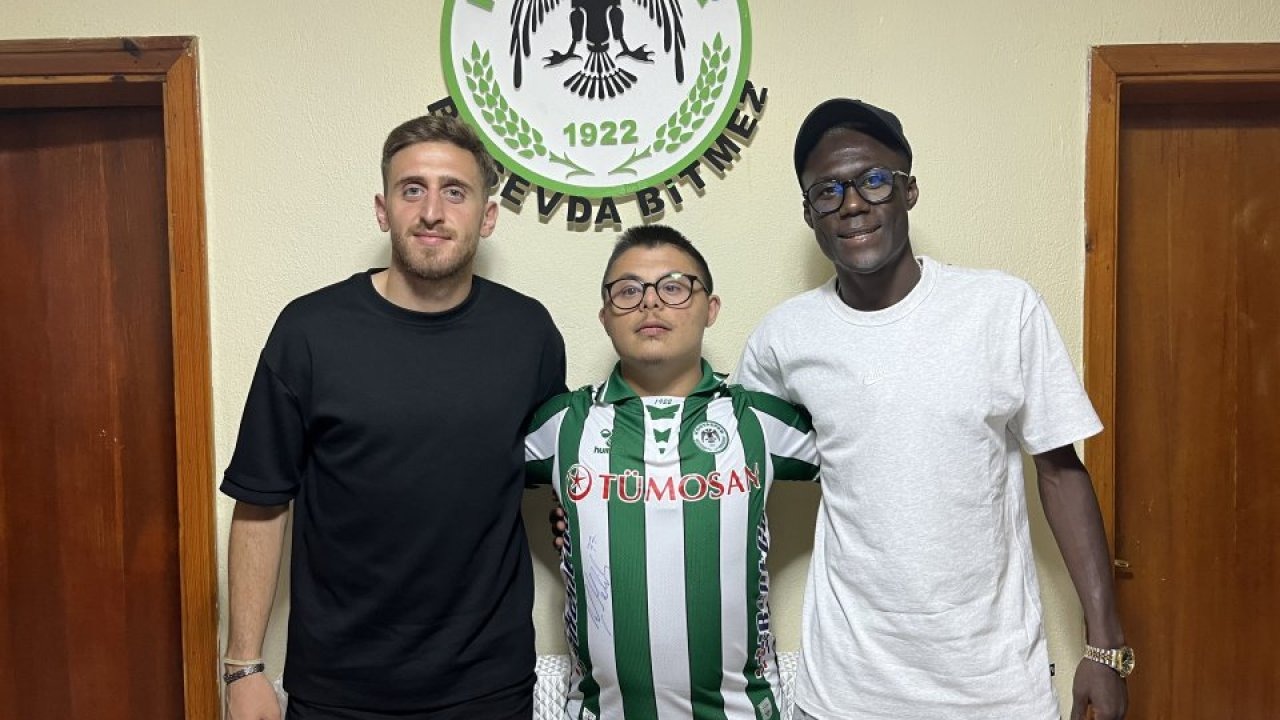 Down sendromlu Ebubekir&#039;e, Konyaspor&#039;dan sürpriz