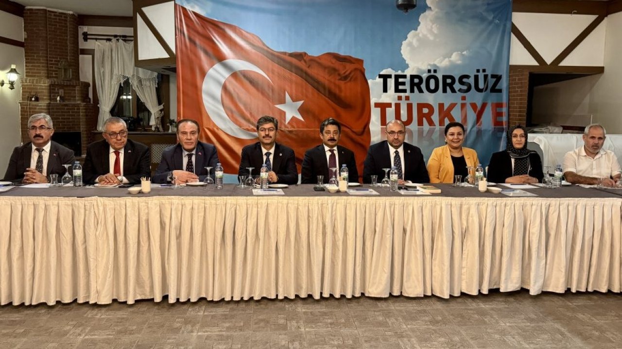 Kırşehir&#039;de 16 ilden şehit aileleri ve gazilere &quot;Terörsüz Türkiye&quot; süreci anlatıldı