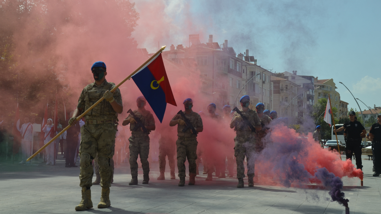 30 Ağustos coşkuyla kutlandı