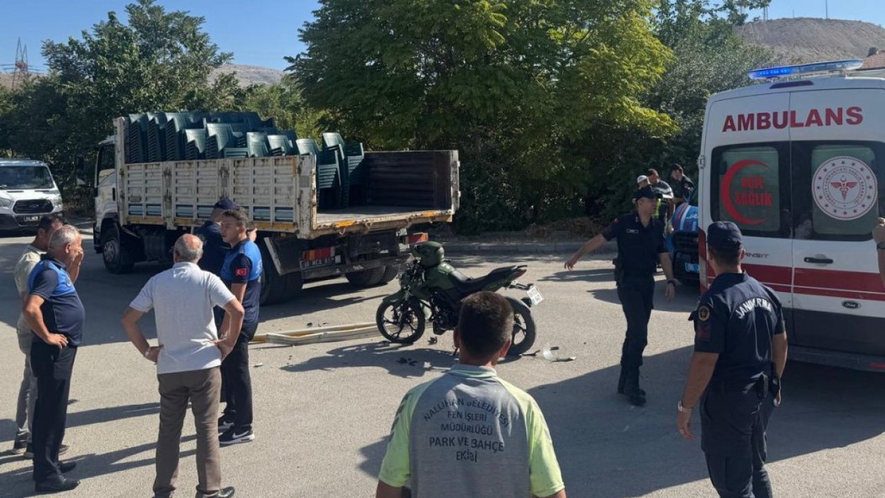 Nallıhan&#039;da trafik kazasında 1 kişi yaralandı