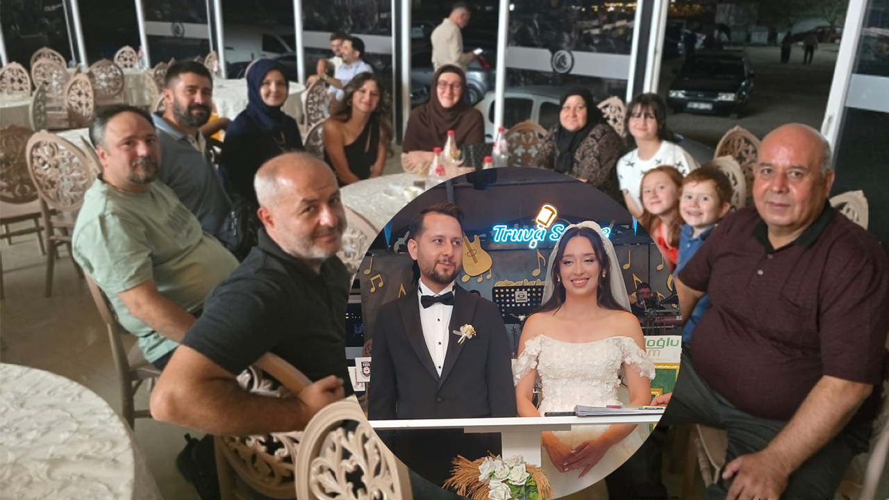 Feyza ve Enes’in mutlu günü