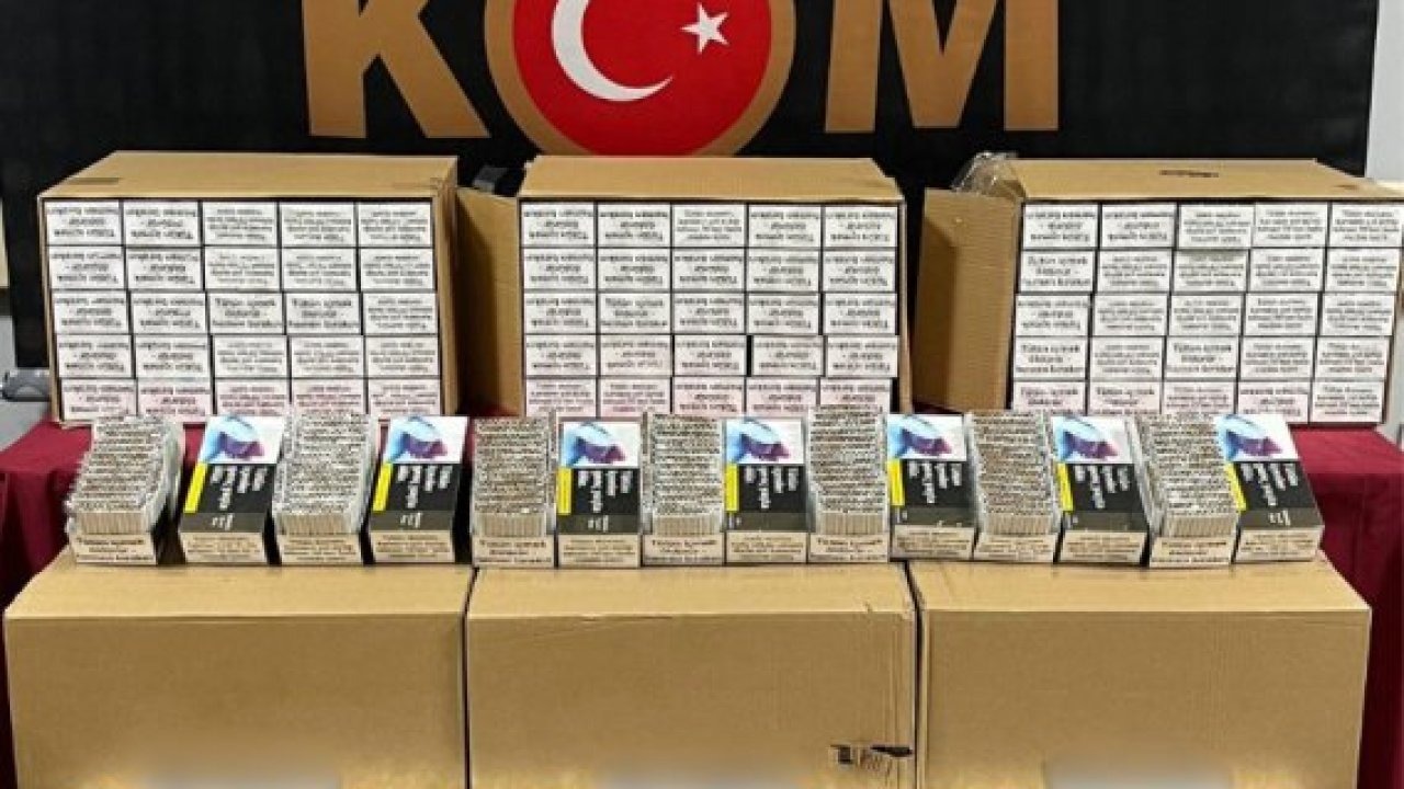 Yozgat&#039;ta 202 bin makaron ele geçirildi