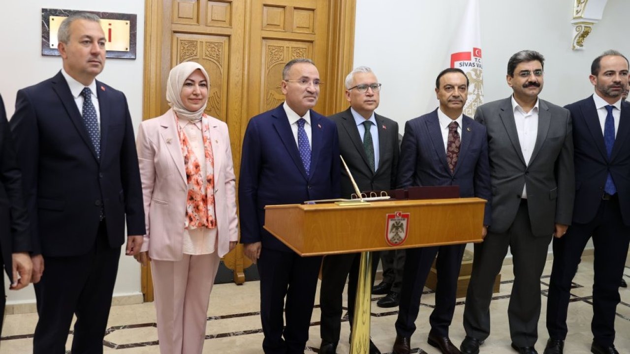 TBMM Başkanvekili Bozdağ, Sivas&#039;ta ziyaretlerde bulundu