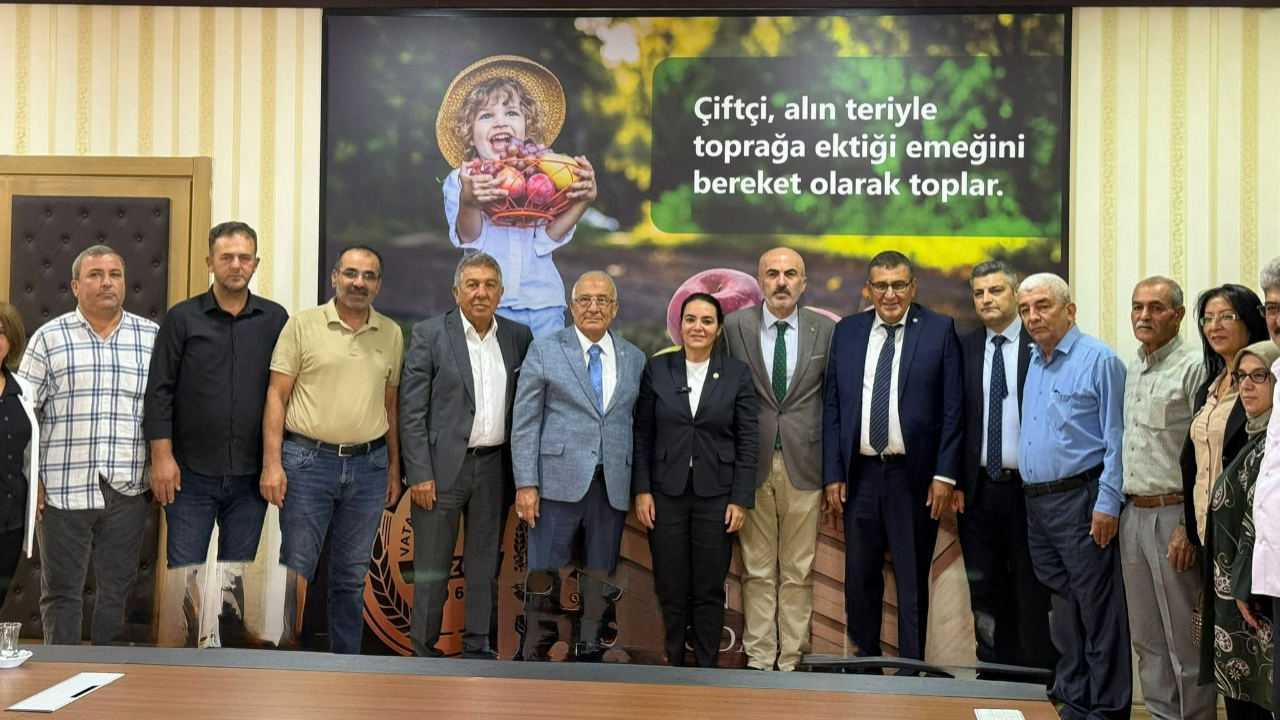 İYİ Parti Heyetinden Karaman Ziraat Odası’na ziyaret