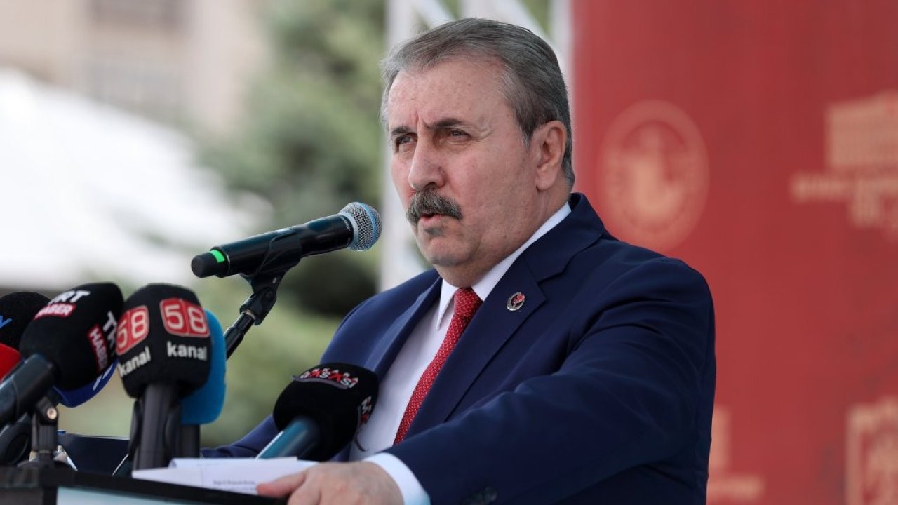 BBP Genel Başkanı Destici, Sivas Kongresi&#039;nin 106. yıl dönümü töreninde konuştu: