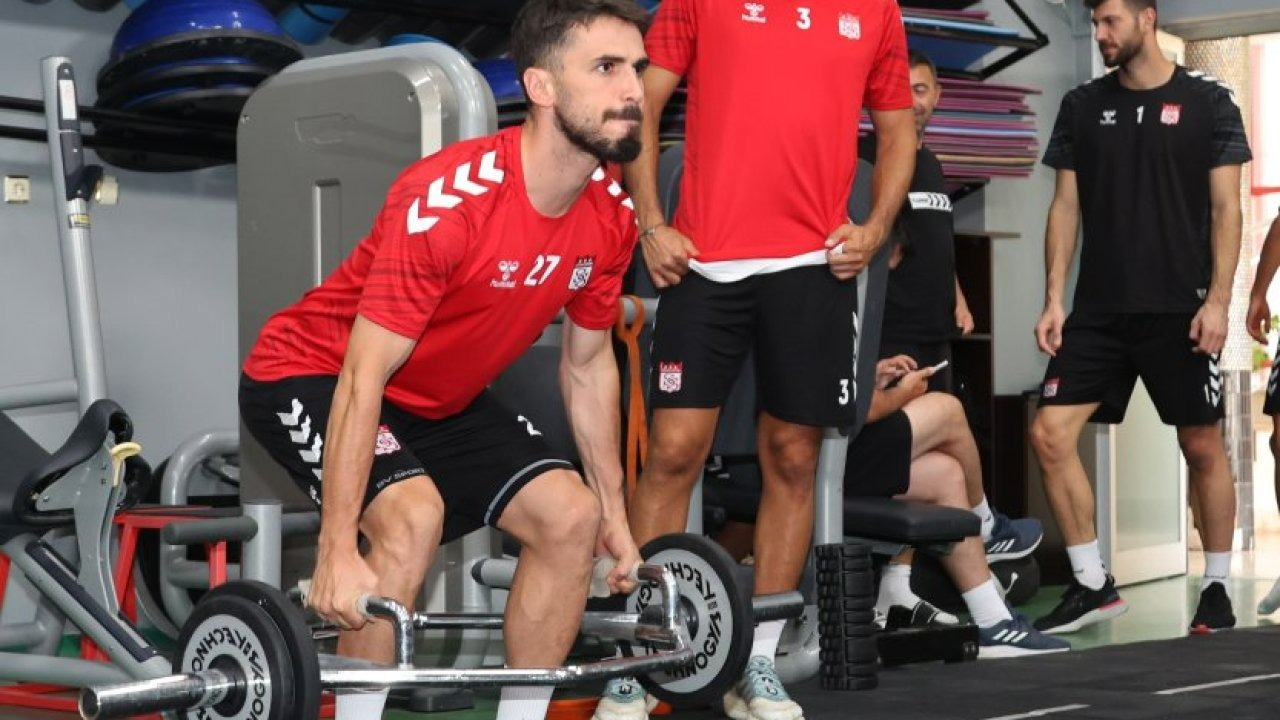 Sivasspor, Sarıyer maçının hazırlıklarını sürdürdü