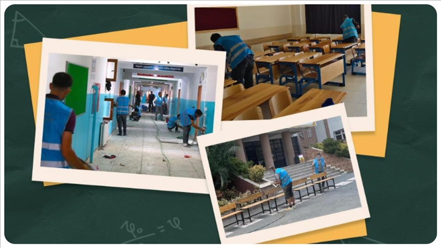 Okullara onarım eli