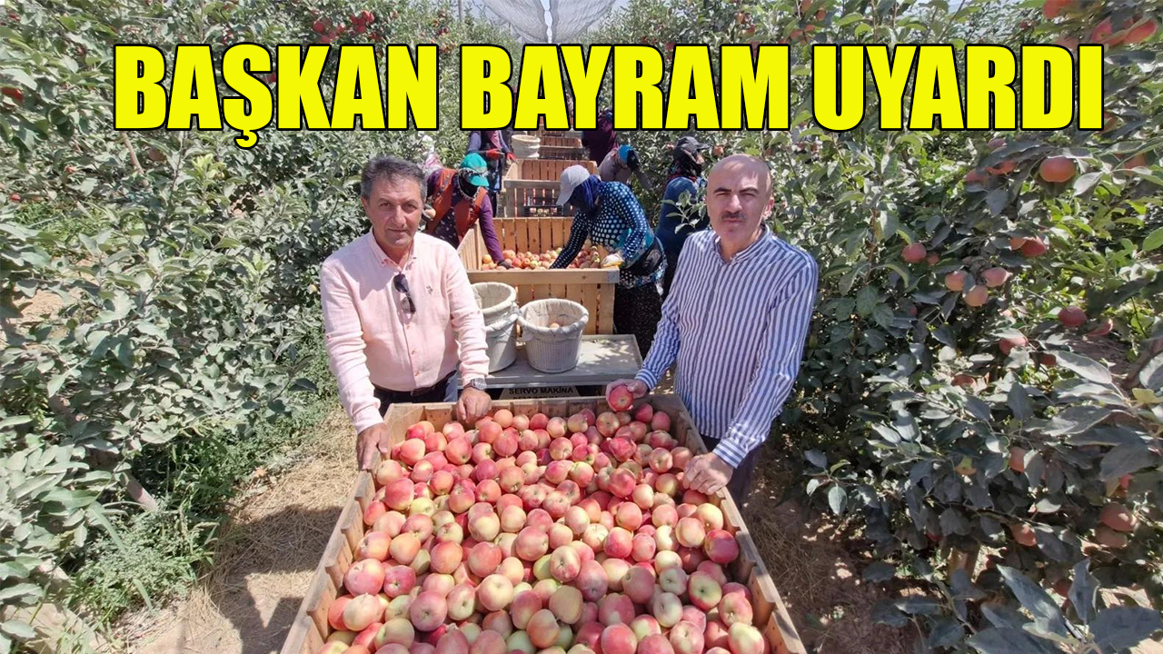 Başkan Bayram uyardı