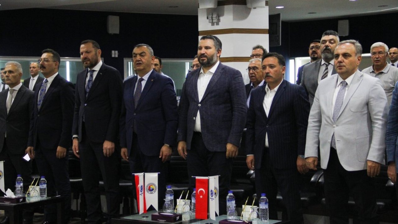 Sanayi ve Teknoloji Bakan Yardımcısı Oruç Baba İnan, Kayseri&#039;de konuştu: