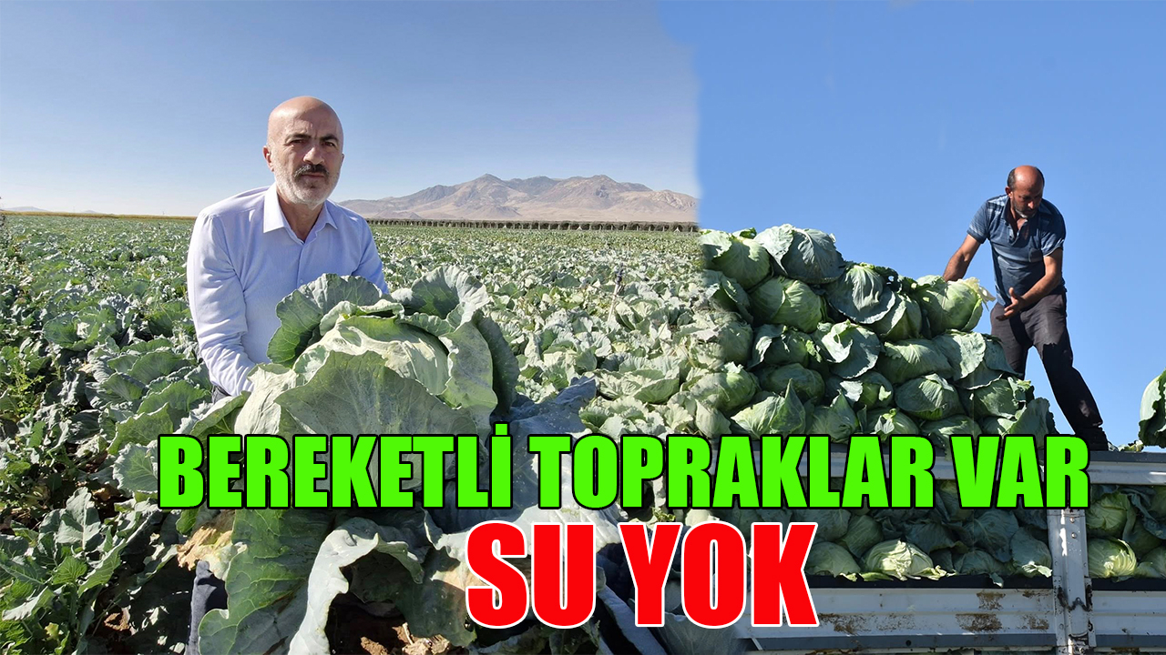 Bereketli topraklar var su yok