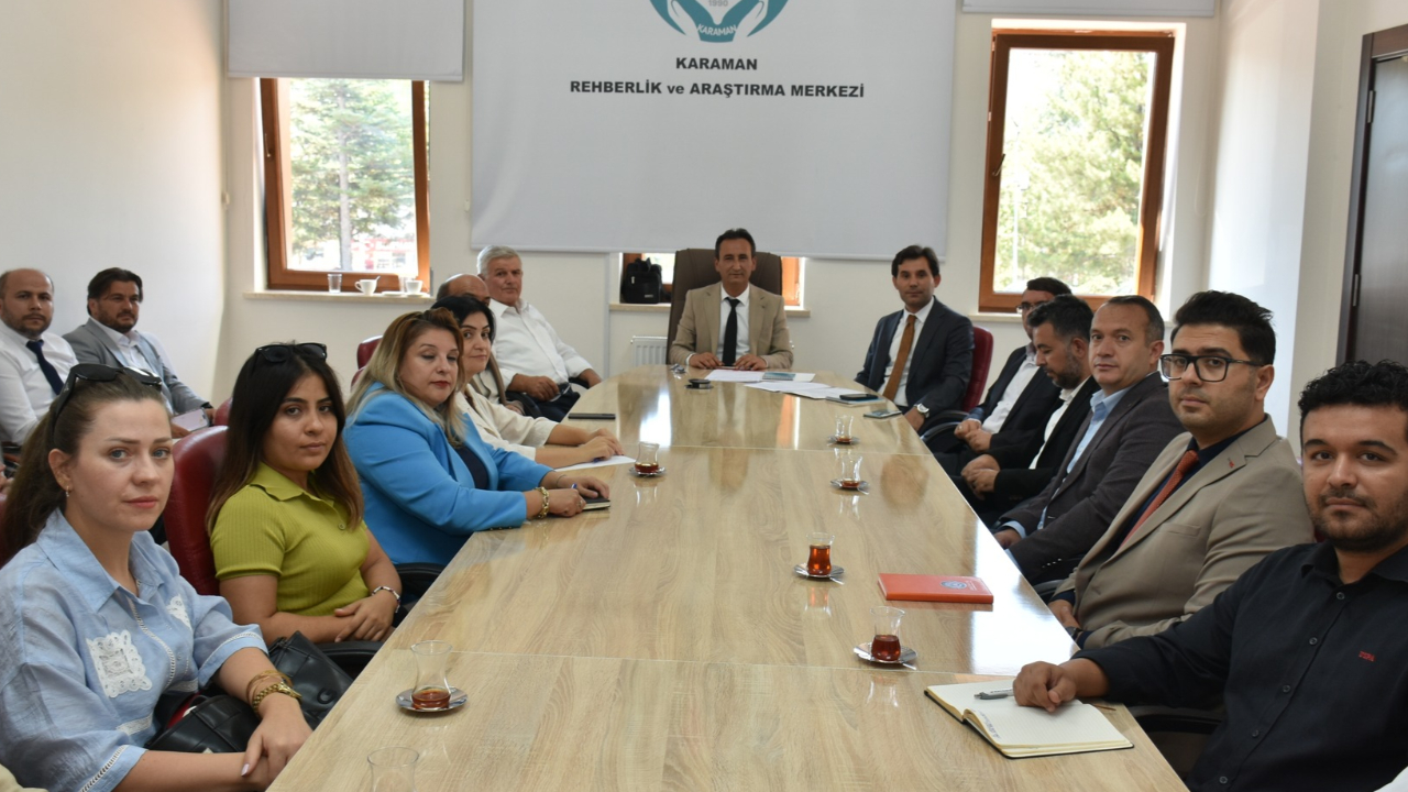 Karaman&#039;ın eğitimi ele alındı