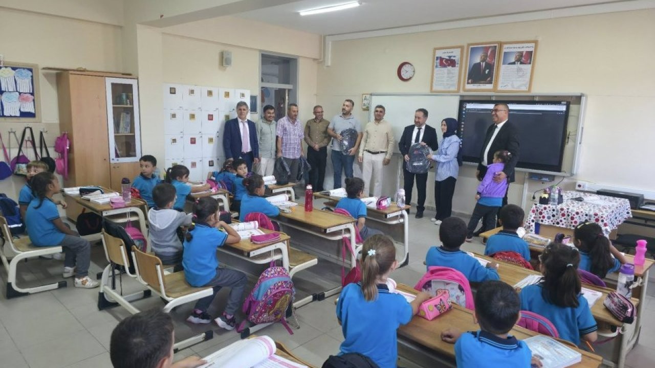 Aksaray TKDK'den köy okulu öğrencilerine ziyaret