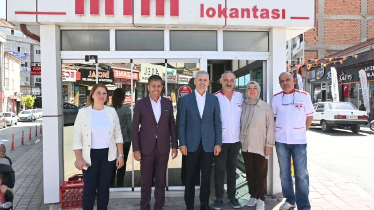 Karaman Valisi Çiçekli, indirim kampanyasına destek veren esnafı ziyaret etti