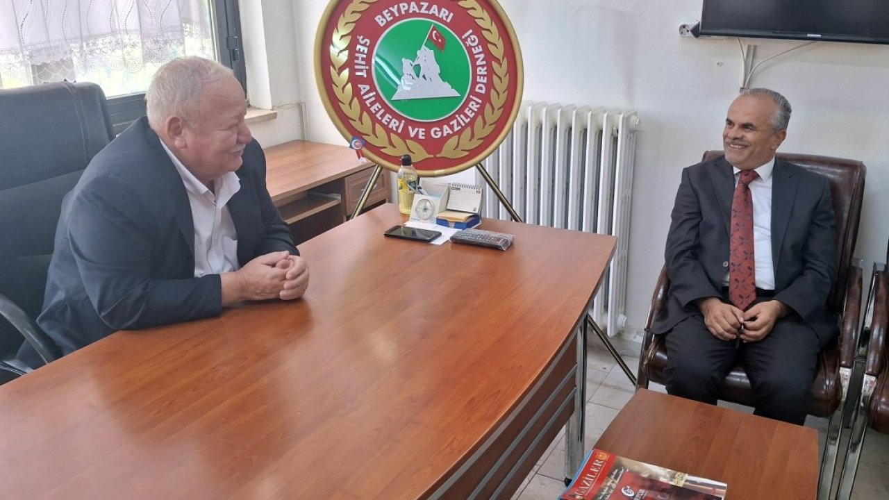 Beypazarı Müftüsü Mehmet Süsün&#039;den gazilere ziyaret